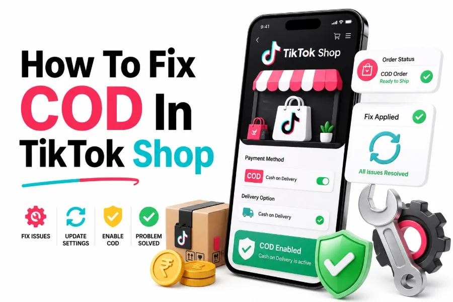 How to Fix COD in TikTok Shop : Complete Seller Guide